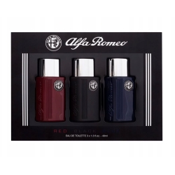 ALFA ROMEO Blue 40ml + Black 40ml + Red 40ml zestaw wód toaletowych